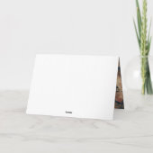 茶色の馬 カード (裏面)