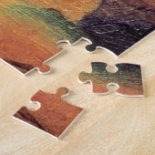 茶色の馬 ジグソーパズル (側面)