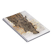 茶色の馬 ノートブック (右側)