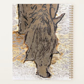 茶色の馬 プランナー手帳 (裏面)