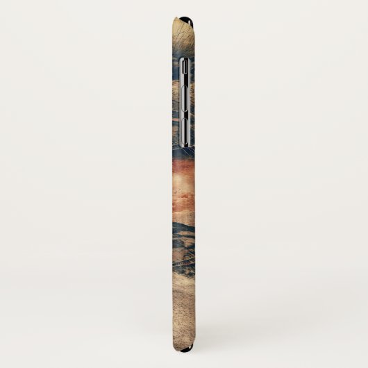 茶色の馬 Case-Mate iPhoneケース (裏面/左)