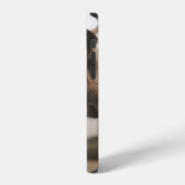 茶色の馬 iPhoneケース (左側面)