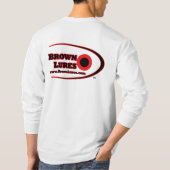 茶色の魅惑 Tシャツ (裏面)