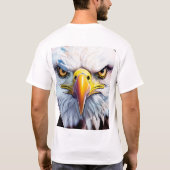 茶色の鷲 Tシャツ (裏面)