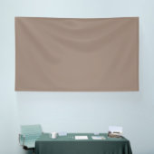 茶色の で生活空間をグレードアップ 横断幕 (トレードショー)