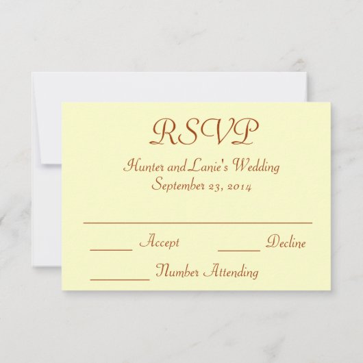 茶色のseastar RSVP (裏面)