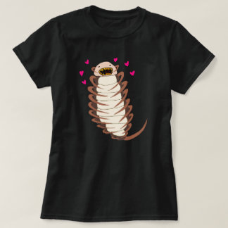 (茶色のSkinleech)スキンリーチ・ラブ・ユーTシャツ Tシャツ
