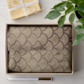 茶色はかりで測の切り離し魚 薄葉紙 (ギフト)