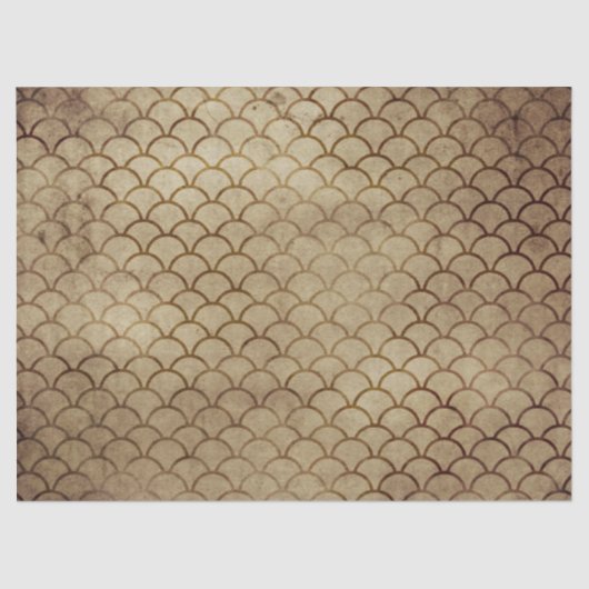 茶色はかりで測の切り離し魚 薄葉紙 (正面)