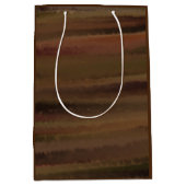 茶色は私のお気に入りの色 ミディアムペーパーバッグ (正面)