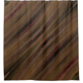 茶色は私の色お気に入りののシャワーカーテン シャワーカーテン (正面)