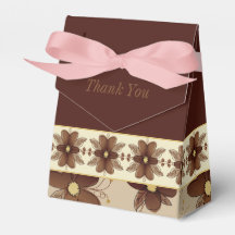 茶色エレガントフローラ