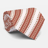 茶色エレガントモダン ネクタイ (ロール)
