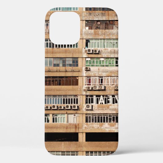 茶色コンクリート建物 Case-Mate iPhoneケース (裏面)
