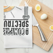 茶色スペクトルのふきん キッチンタオル (四つ折り)