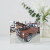 茶色トラック1 ポストカード (スタンド正面)