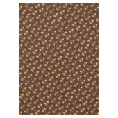 茶色パタ素朴ーンフルーアデリス テーブルクロス (正面)