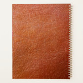 茶色フェイク革プランナー プランナー手帳 (裏面)