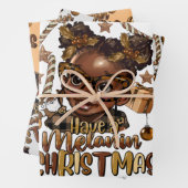 茶色ベビー包装紙 ラッピングペーパーシート (インサイチュ)