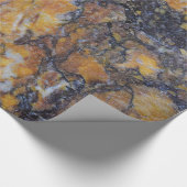 茶色モダンの大フェイク理石 ラッピングペーパー (角)