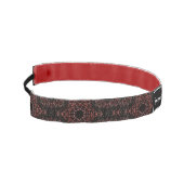 茶色ユニークの蛇の皮膚パターン アスレチックヘッドバンド (左)