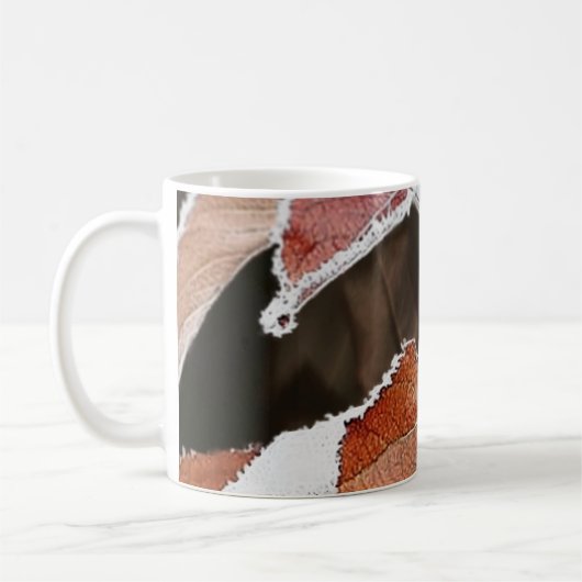 茶色凍ってい離れ コーヒーマグカップ (左)