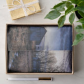 茶色擦り切れたの草原に灰色のバー 薄葉紙 (ギフト)