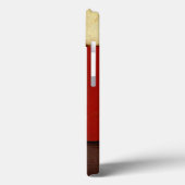 茶色数々のの葉を絵画持つ着色パネル Case-Mate iPhoneケース (裏面 / 左)