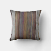 茶色数々の、錆、灰色、梅 クッション (裏面)