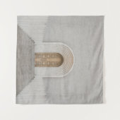 茶色木戸 タペストリー (正面(横))