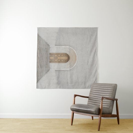 茶色木戸 タペストリー (インサイチュ(横))