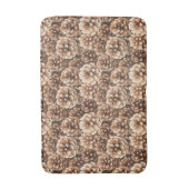 茶色松ぼっくり ナチュラル ブライダルシャワー バスマット (正面縦)