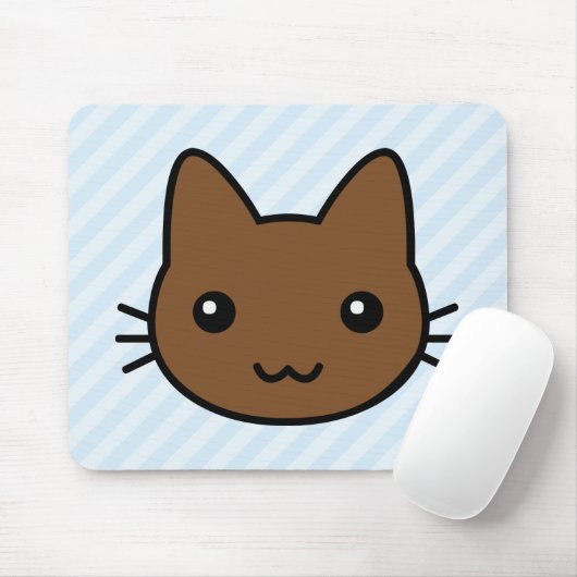 茶色猫 マウスパッド (マウス)