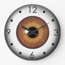 茶色眼球アイリスアイカスタム大丸時計