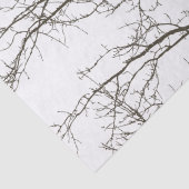 茶色素朴の木の枝 薄葉紙 (詳細)