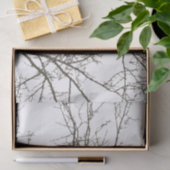 茶色素朴の木の枝 薄葉紙 (ギフト)