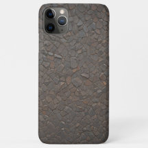 茶色素朴石モザイク自然岩質感