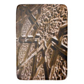 茶色自然星 バスマット (正面縦)