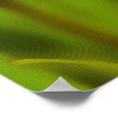 茶色芸術的と緑の黄色のトンボ ポスター (角)