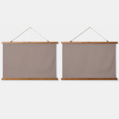 茶色芸術的を描き、私を見せる 吊り下げ型タペストリー (ダブル)