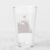 茶色葉 タンブラーグラス (裏面)