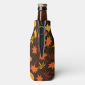 茶色葉 ボトルクーラー (ボトル裏面)