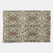 茶色（緑）、灰色（青） キッチンタオル (横)