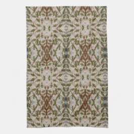 茶色（緑）、灰色（青） キッチンタオル