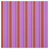 茶色、蘭、梅の線パターン ファブリック (見本)