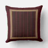 茶色、銅、赤 クッション (裏面)