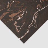 茶色、黒、灰色の渦巻き 薄葉紙 (詳細)