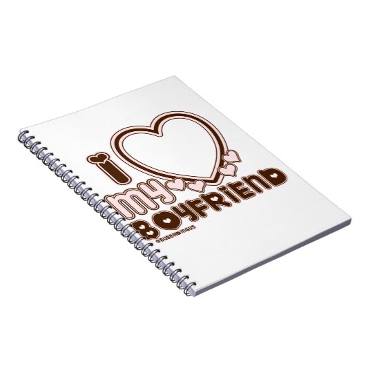 茶色loveのbf ノートブック (右側)