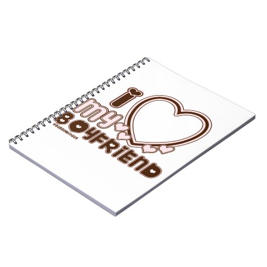 茶色loveのbf ノートブック (左側)