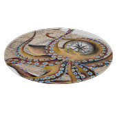 茶蛸のヴィンテージマップコンパス カッティングボード (角)